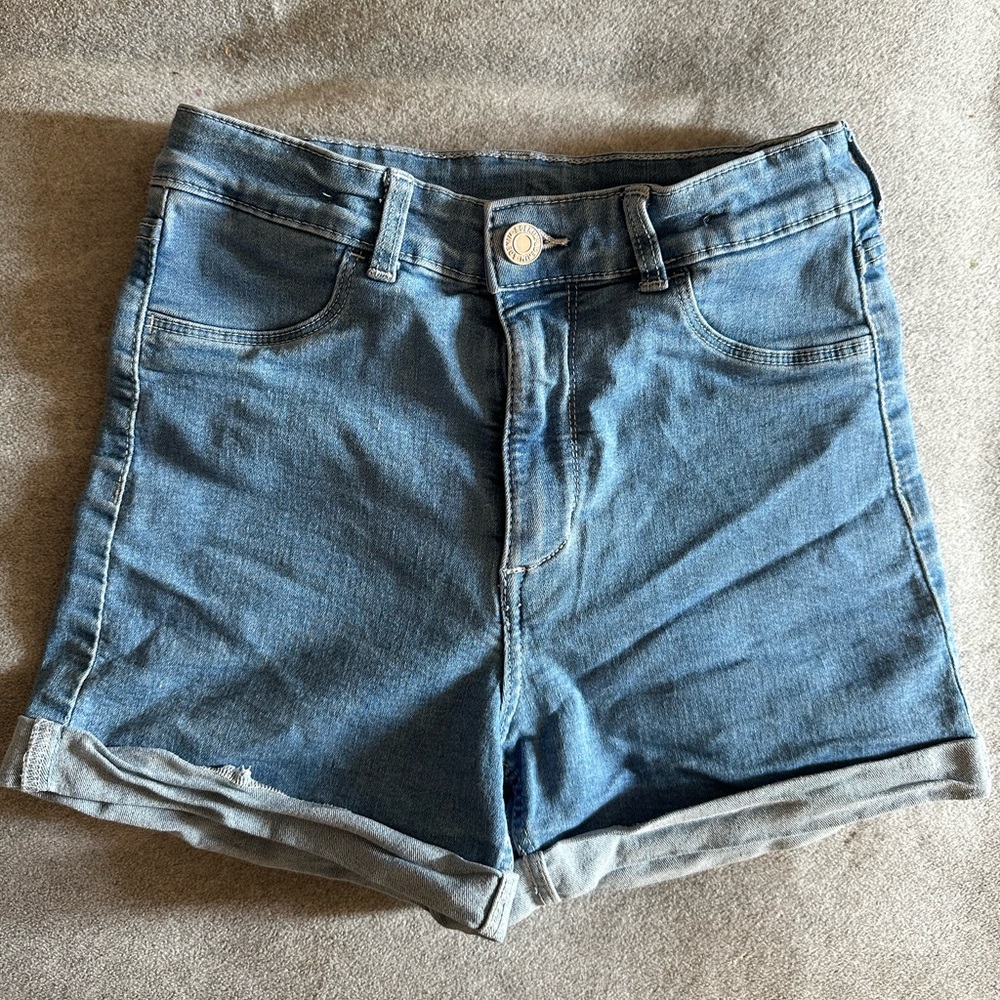 Girls size 12 H&M denim shorts